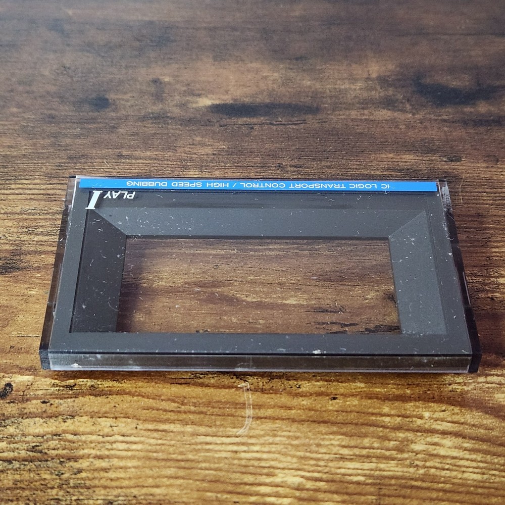 TEAC D‑500C Cassette Deck Front Loading "Play I" Replacement Door