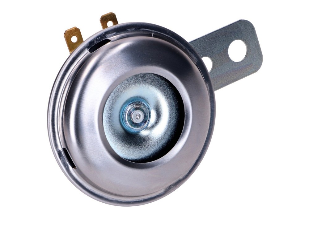 6V AC Horn - Galvanised - 66mm Diameter