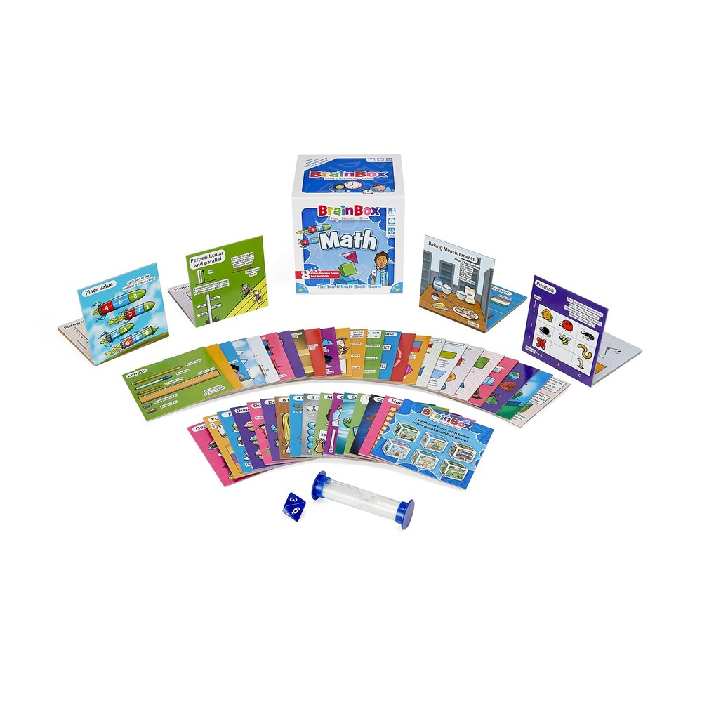 BrainBox Maths Card Game - Memory & Observation, Educational Numeracy Skills,...
