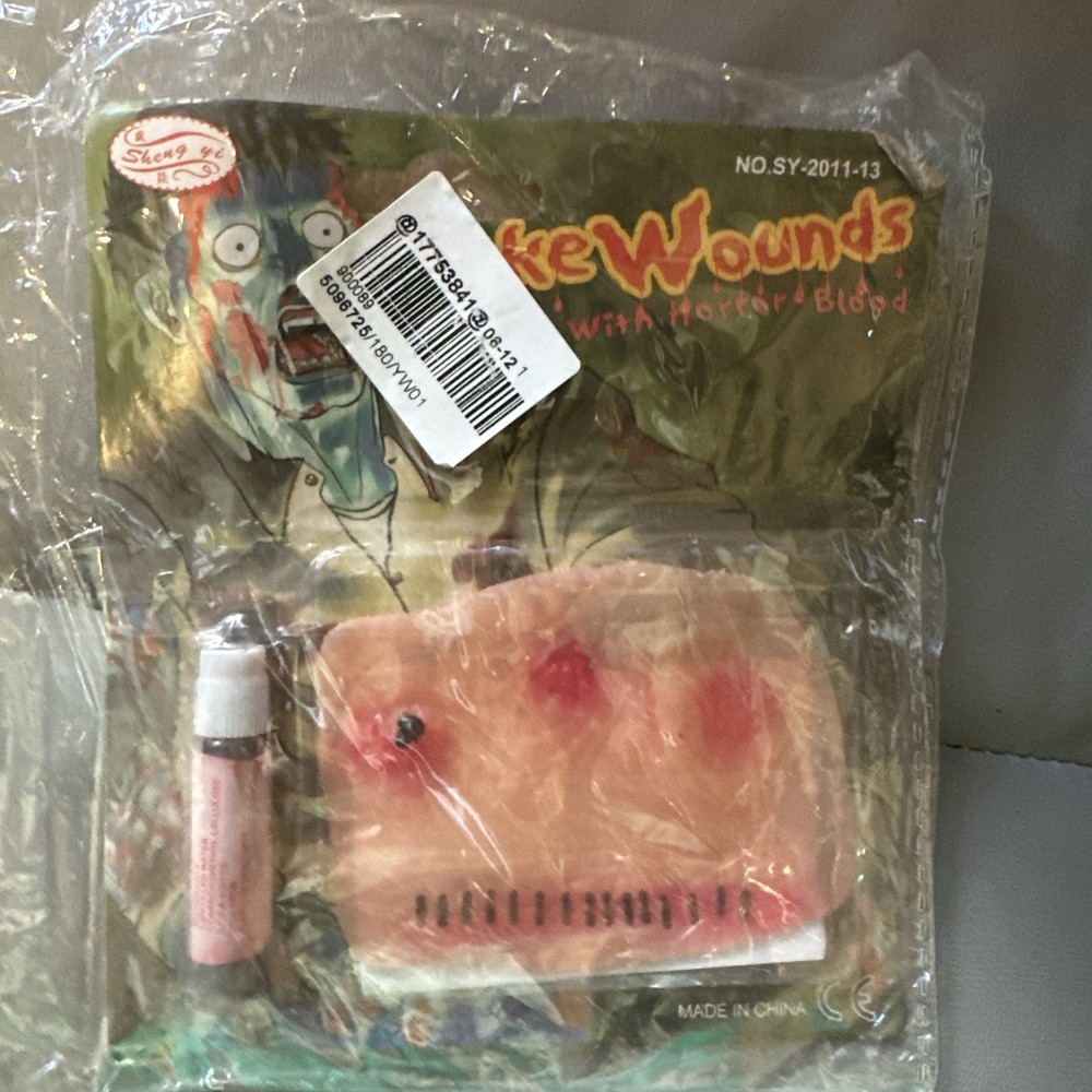 Fake Wounds Halloween 2 Pack