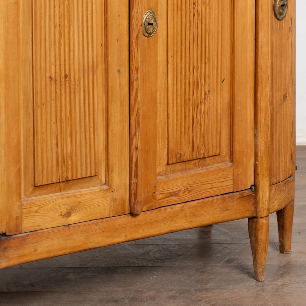 Early 19th Century Swedish Pine Sideboard Cabinet