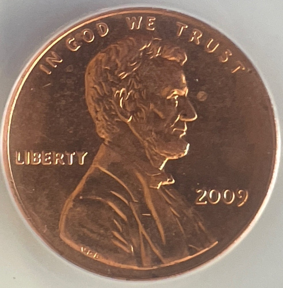 ANACS 2009 1C Presidential Year Red (MS 65)