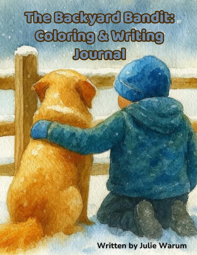 The Backyard Bandit: Coloring & Writing Journal