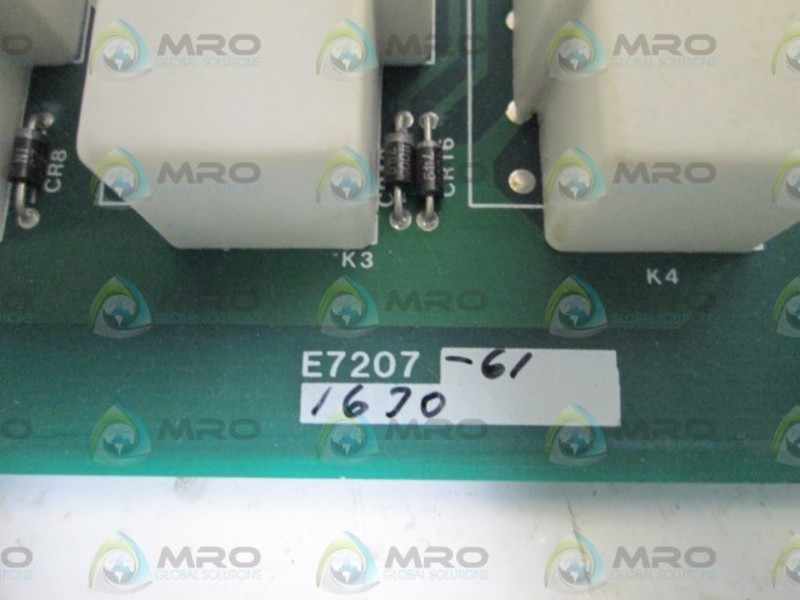 TELEMOTIVE PC BOARD E7207-61 UNMP