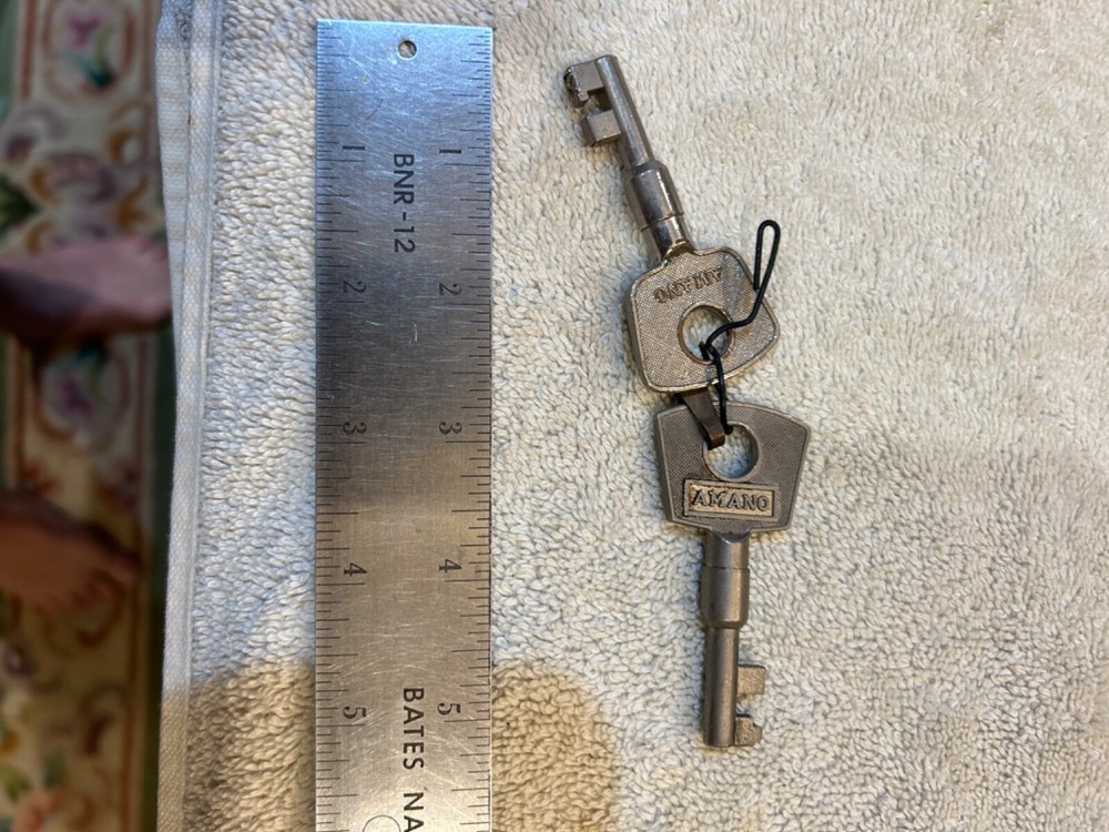 Vintage Amano Keys Key Lot 2
