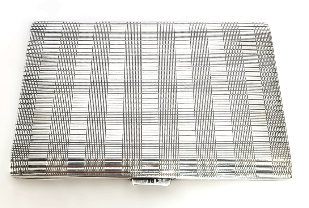 900 Fine Silver Cigarette Case