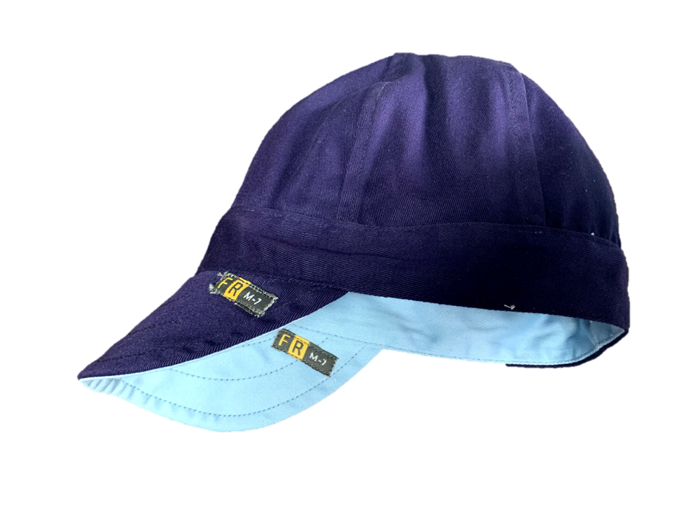 Flame Resistant Reversible Welding Cap - 100%Cotton - 7 oz