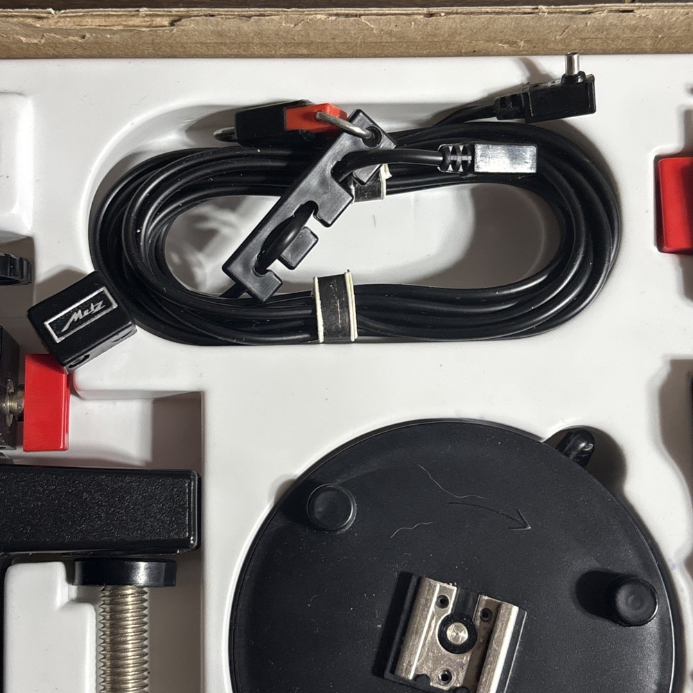 METZ Mecablitz Accessory Flash Kit Vintage Camera Mount