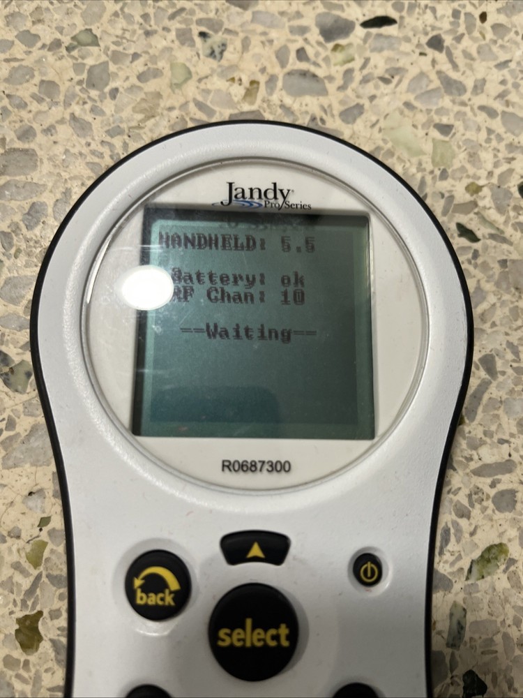 Jandy Pro Series AquaLink Wireless Remote Control (R0687300) Pre Owned