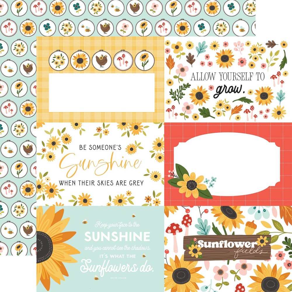 Sunflower Summer Carta Bella Collection Kit