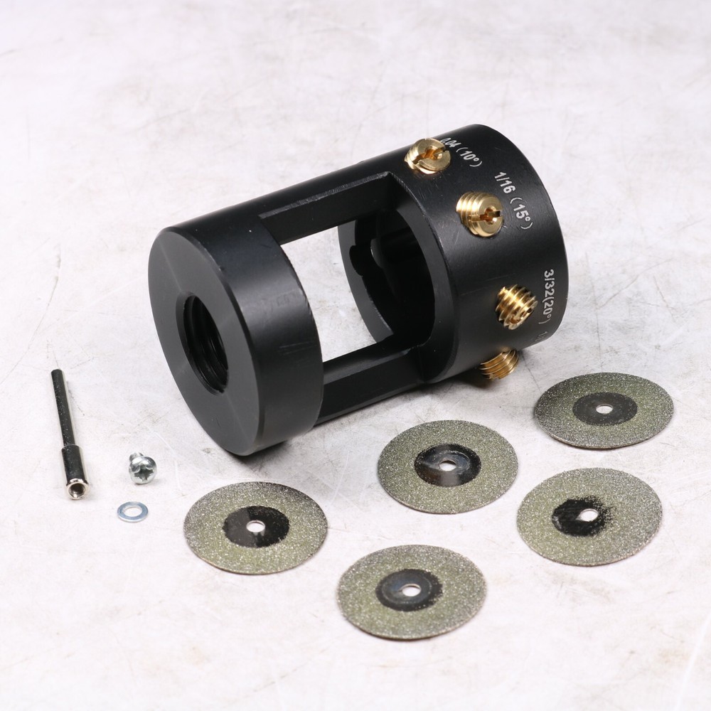 Multi-Angle & Offsets Head Tool Tungsten Grinder Sharpener TIG Welding