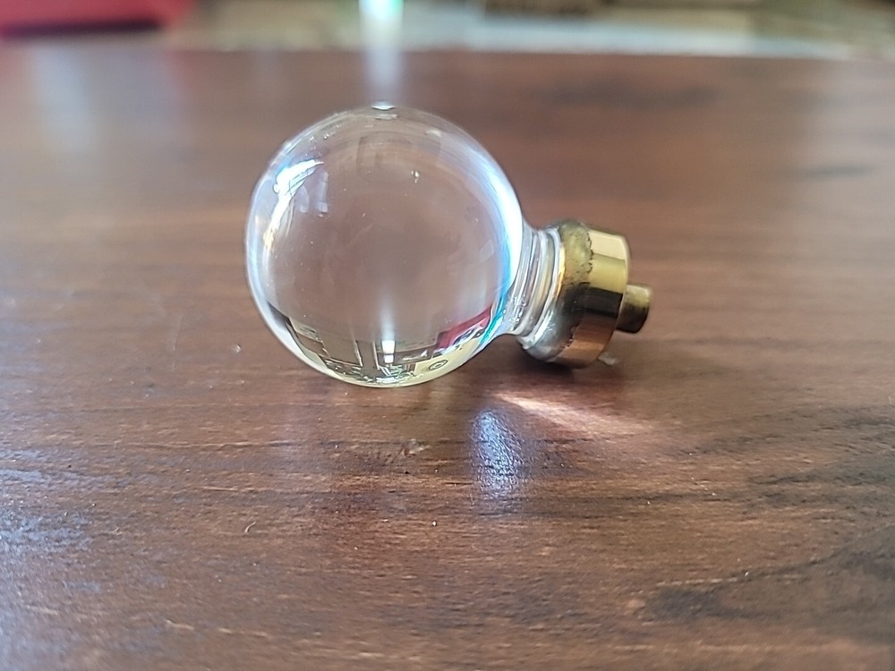 Baldwin 4958-030 Vintage 1.25 In DIAMETER Clear Acrylic Cabinet Knobs