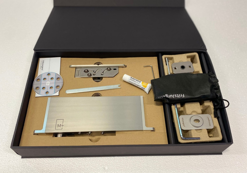 FritsJurgens System M32+ SCD Complete Set -Flush Rounded Steel Floor Plate