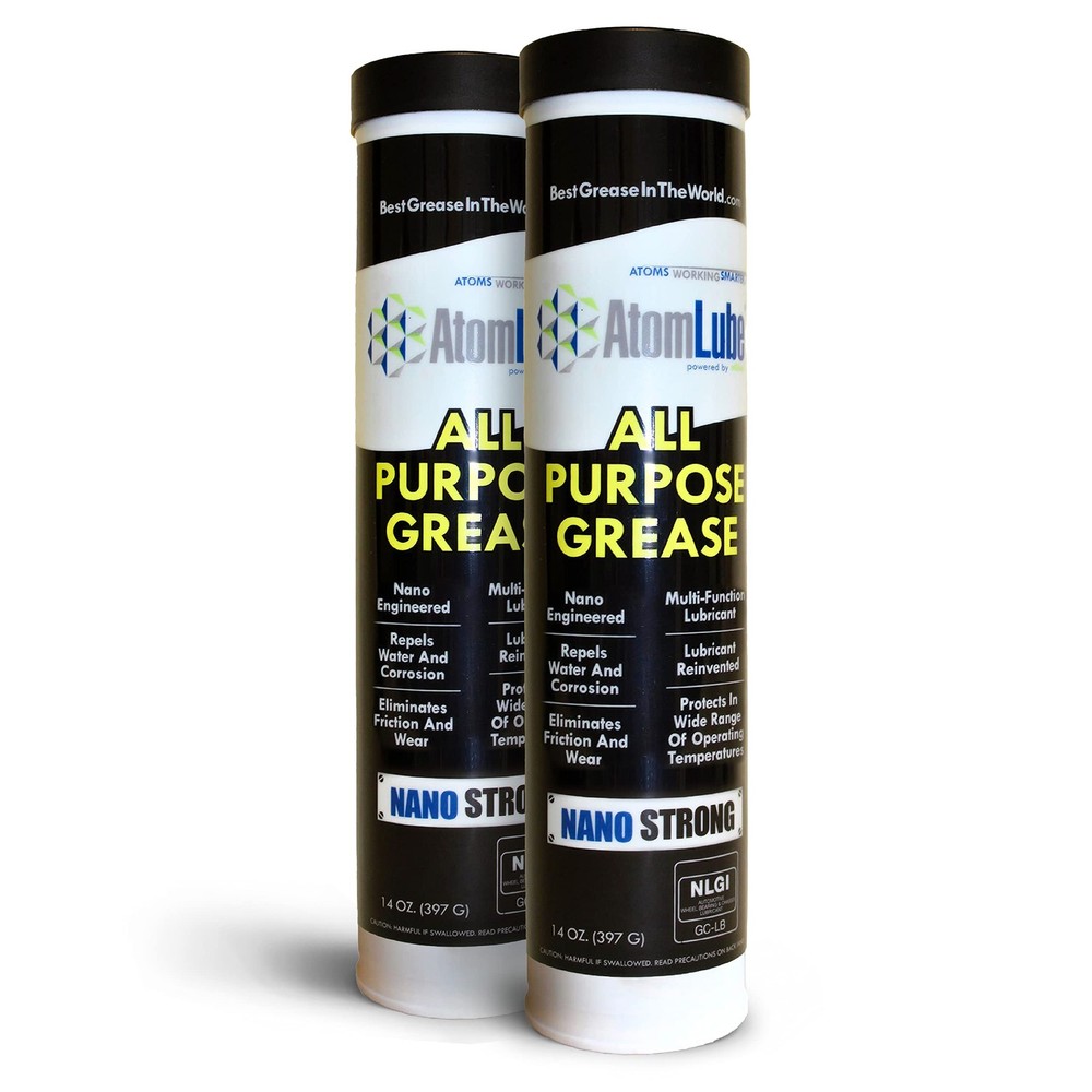 All Purpose Grease, 2-Pack 14 Oz. Tubes | Multi Function Lubricant | Automoti...