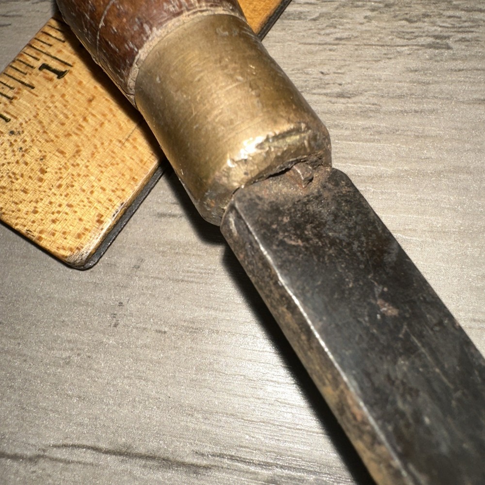 Buch Brothers Bevel Edge Wood Chisel Tool Wood Handle
