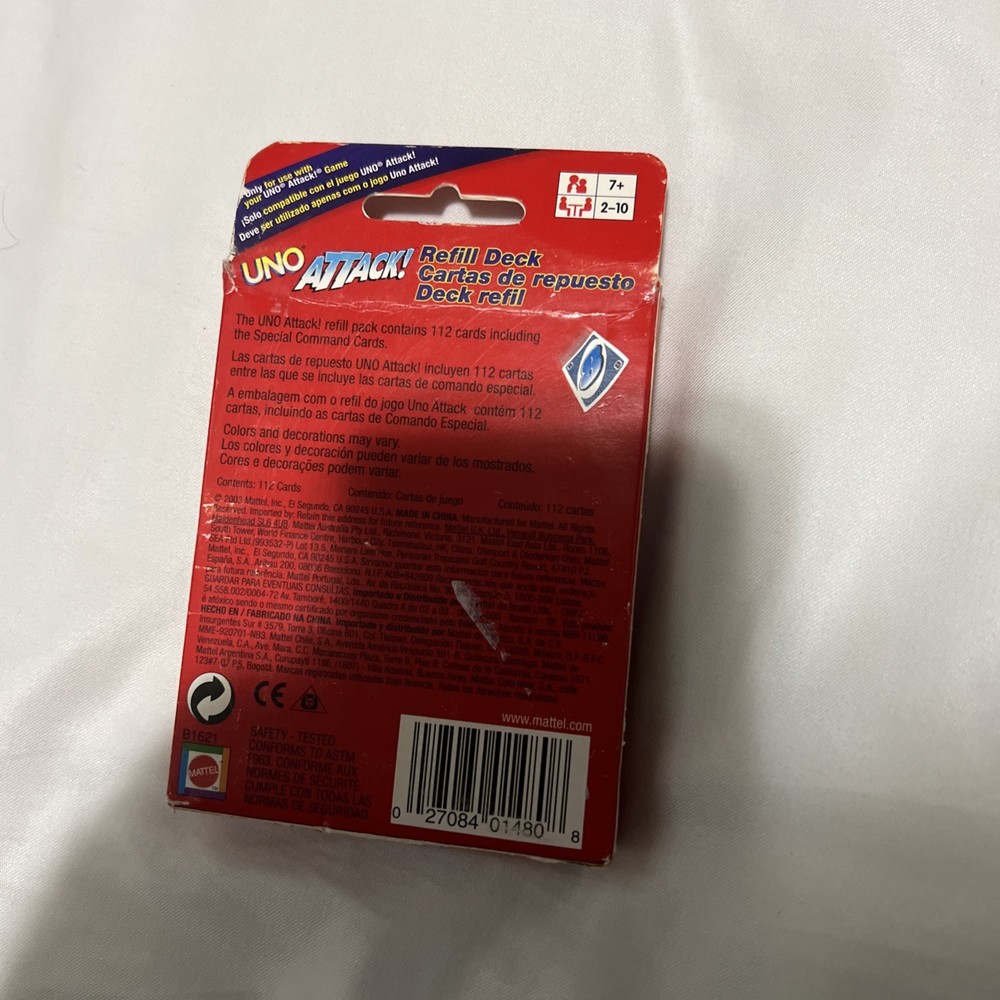 Uno Attack Refill Deck