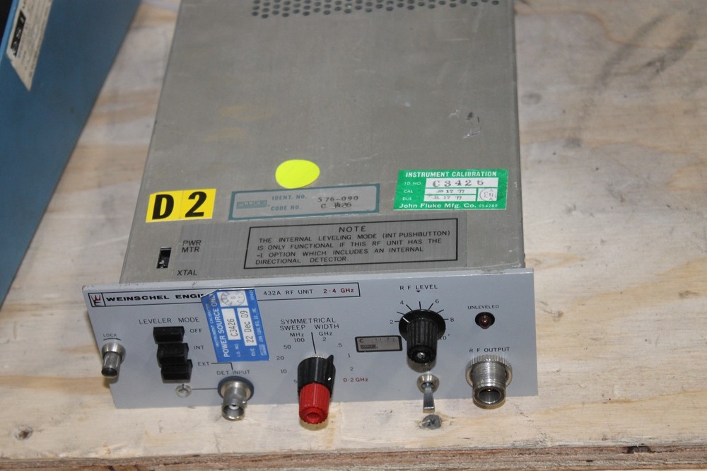 WEINSCHEL ENGINEERING 432A RF UNIT