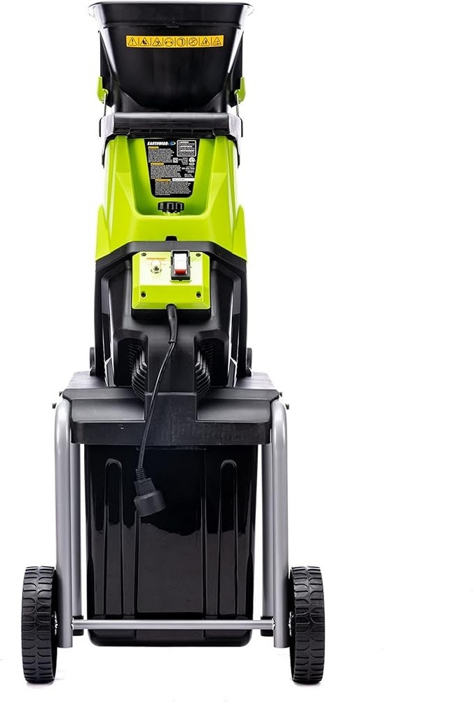 Electric Garden Chipper 15 Amp with Collection Bin