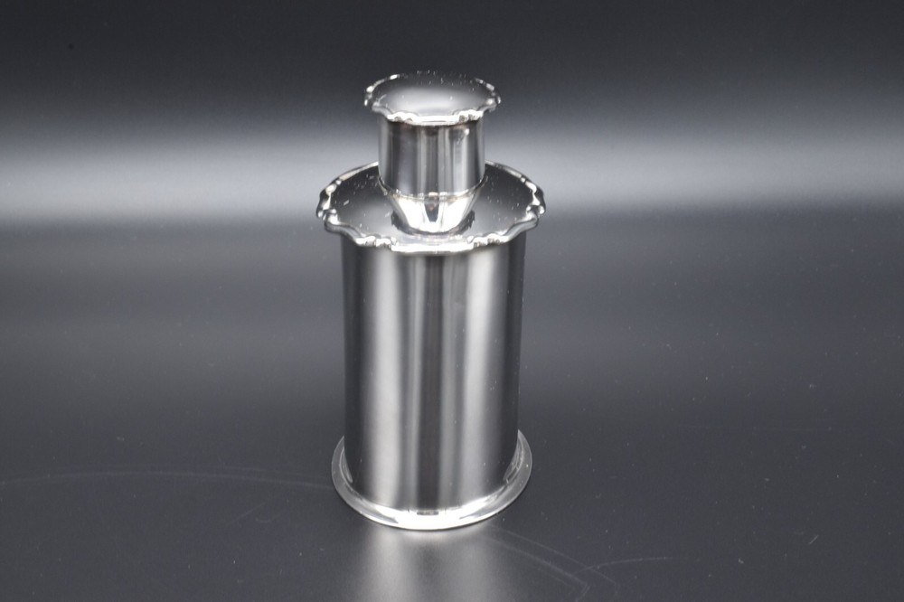 Edward VII Sterling Silver Tea Caddy 1907
