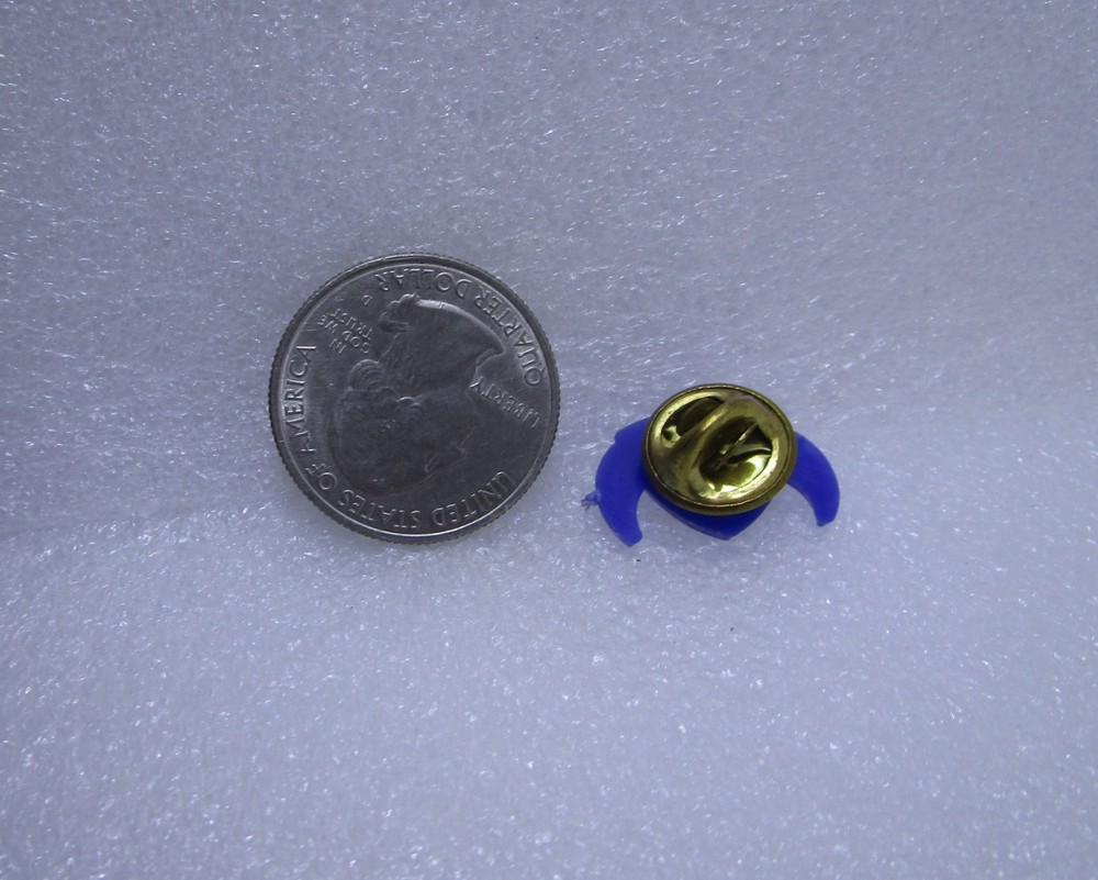 Eric Viking Hat Plastic Pin