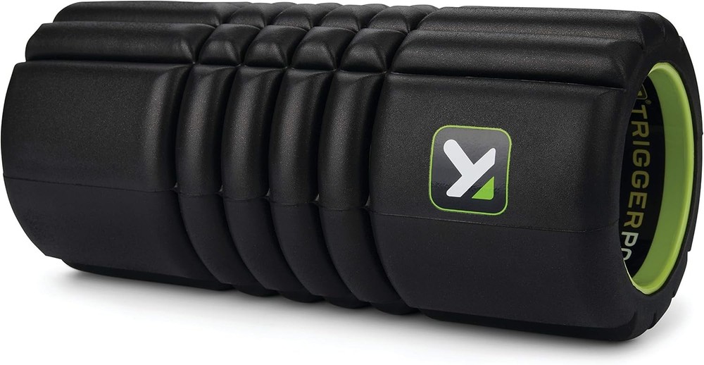 TRIGGERPOINT Performance Therapy Grid Travel Foam Roller for Exercise, Deep Tiss