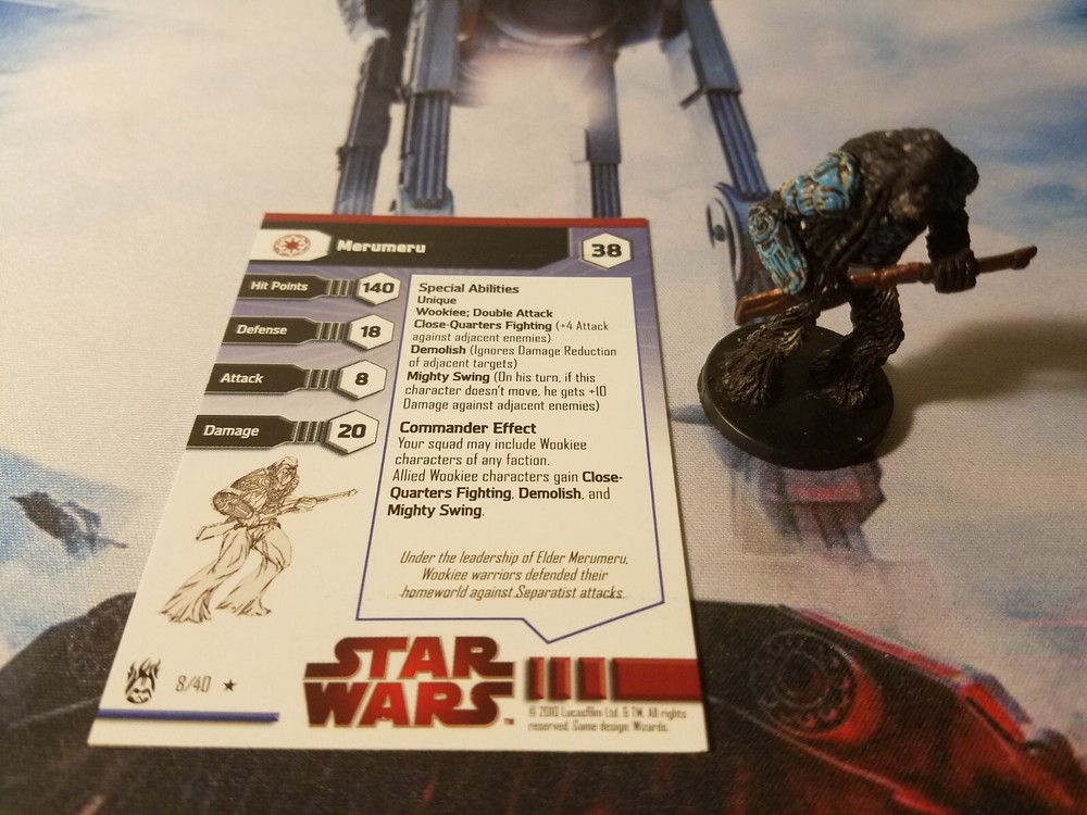 Star Wars Miniatures Dark Times 08 Merumeru