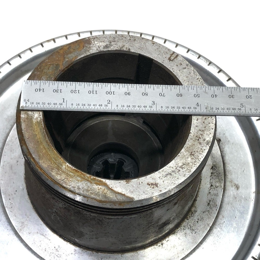 Jacobs #91-T0 Rubber Flex Collet Spindle Nose Lathe Chuck L0 Mount With Collets