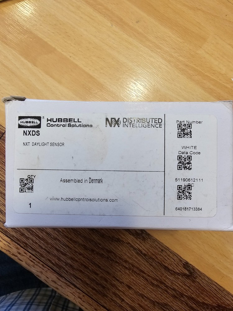 New Hubbell NXDS NXT Daylight Sensor