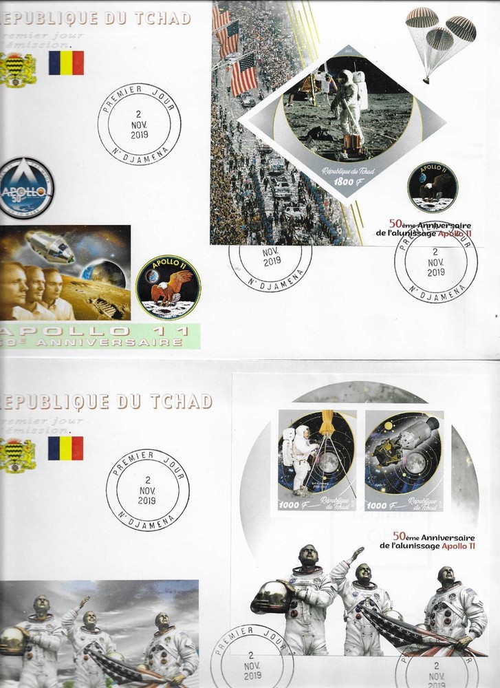 SPACE FDC collection 2019/ 2020 total 22 items with better