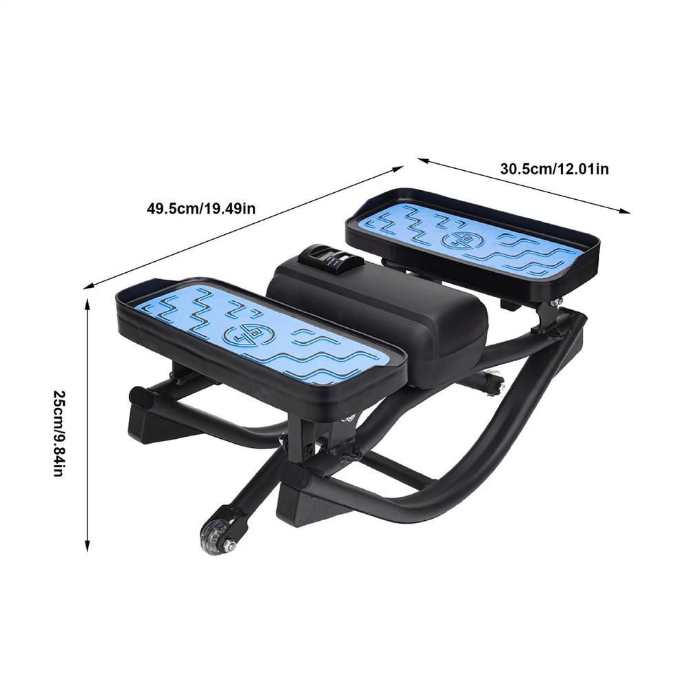 Steppers for Exercise, Rocking Stepper with Exercise Equipment for Home Workouts