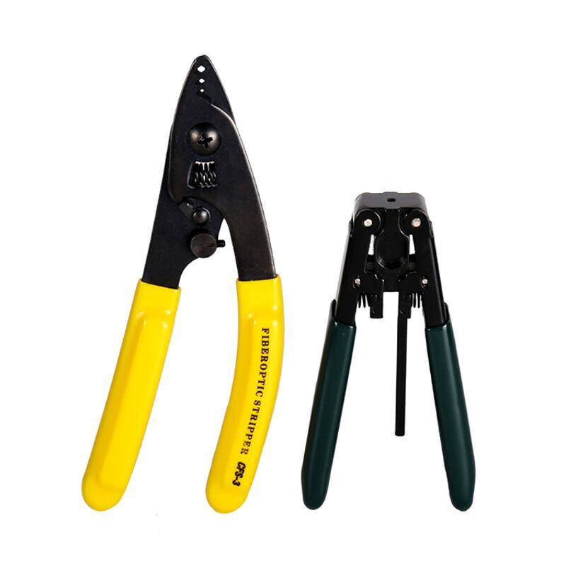 Three-port Fiber Optic Stripper Pliers Wire Strippers FTTH Cable Stripping Tools