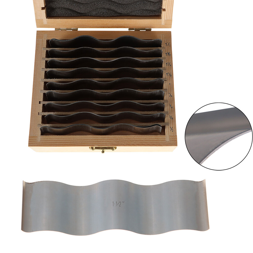 18Pcs Precise 1/8" Wavy Hardened Steel Parallel Parallels .0002" 9 Pair