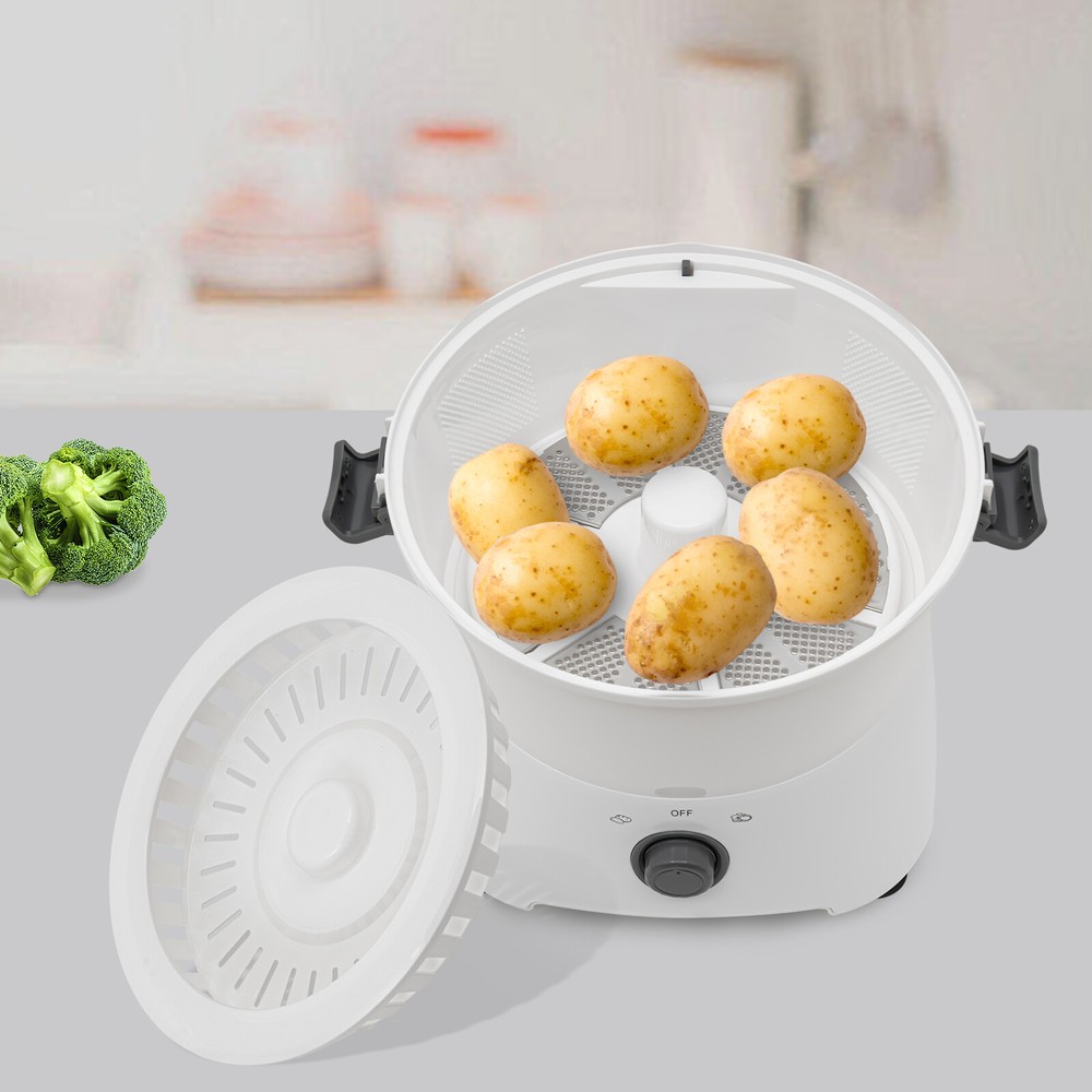 Electric Potato Peeler Tabletop Kitchen Automatic Peeler Spinner Peeling Machine