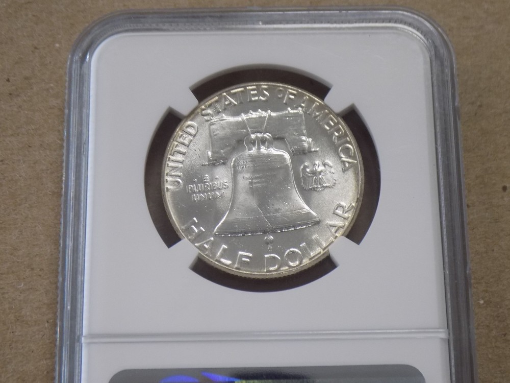 1951 50C Franklin Half Dollar NGC MS64