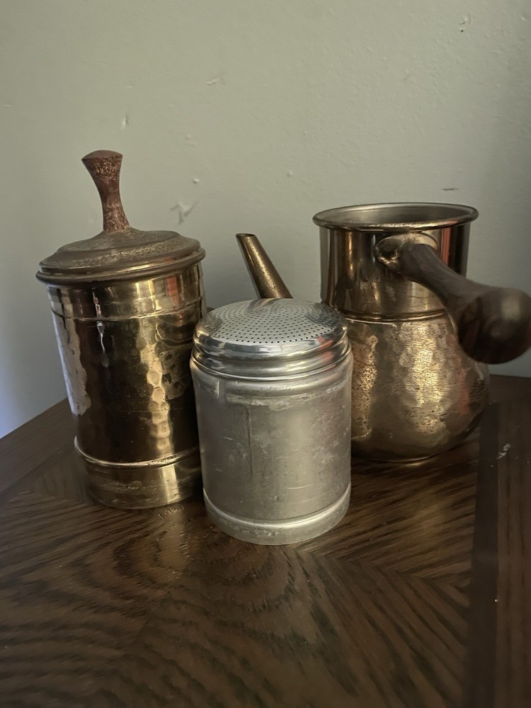 Vintage Neapolitan Flip Coffee Maker Pot