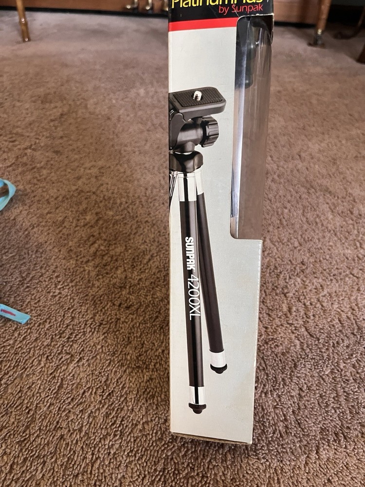 Sunpak - PlatinumPlus 4200XL 42" Tripod - Black