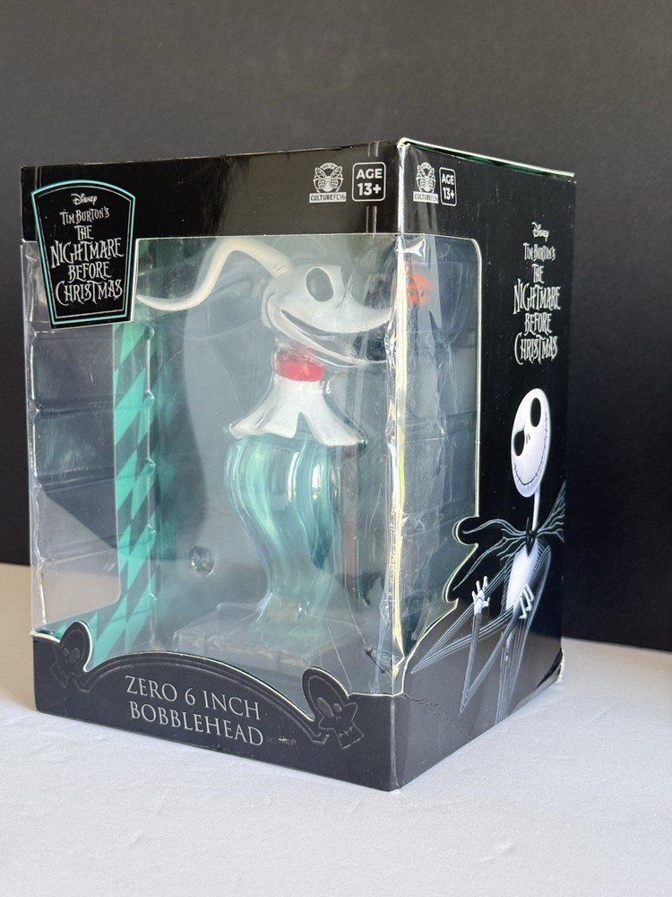 Disney Nightmare Before Christmas Zero Bobblehead 6" New