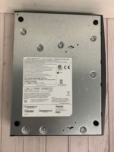 CISCO861-K9 Cisco Wired Router 4 Port New