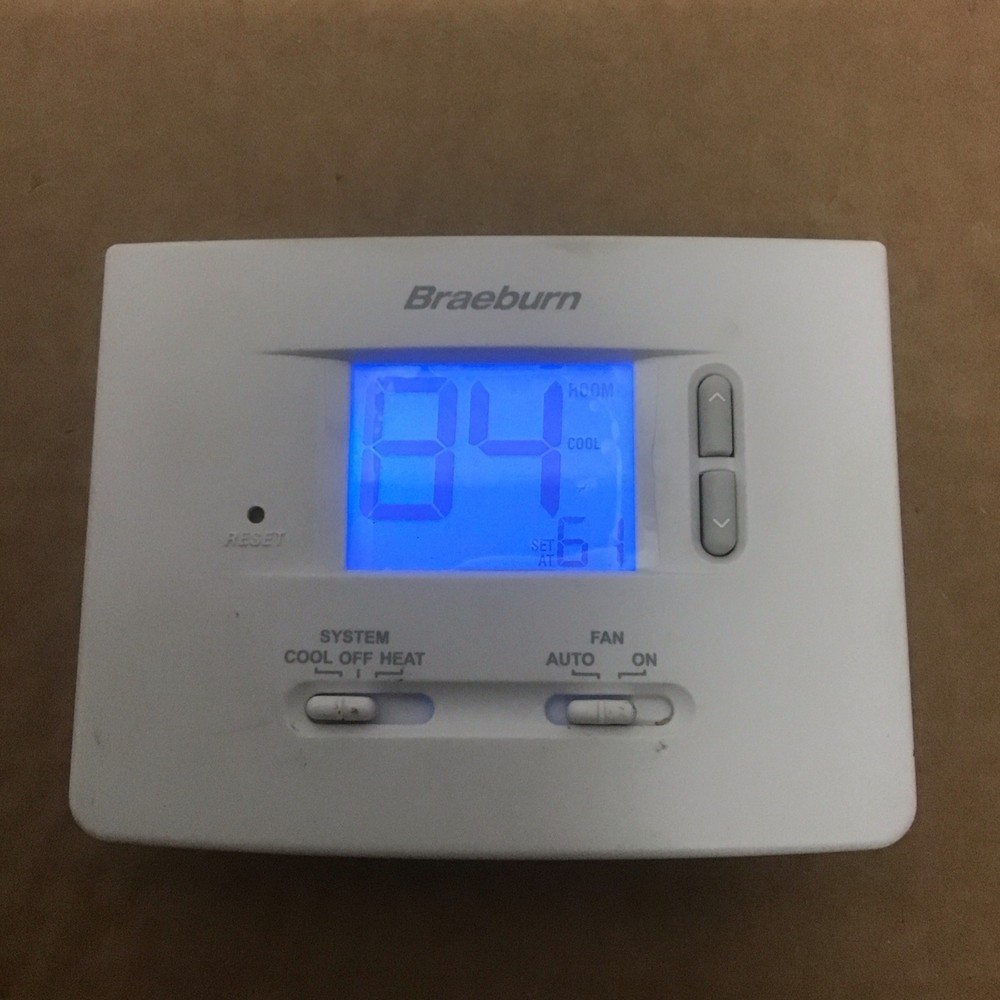 Braeburn 1020NC Non-Programmable Thermostat