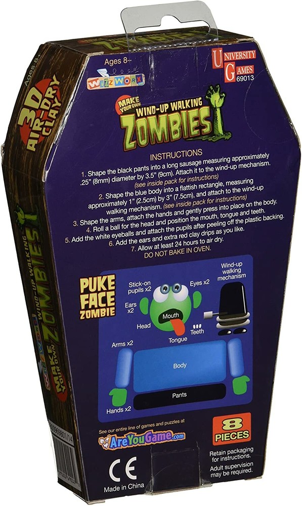 Wind-Up Walking Zombie - PukeFace