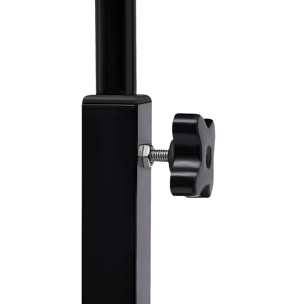 Adjustable C-Shaped Side Table with Wheels for Ergonomic Comfort