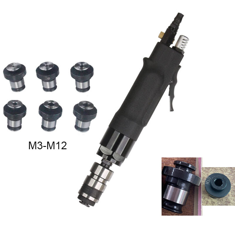 Self-locking Pneumatic Tapping Machine Air Drill Tapper Tool 400rpm ISO M3-M12
