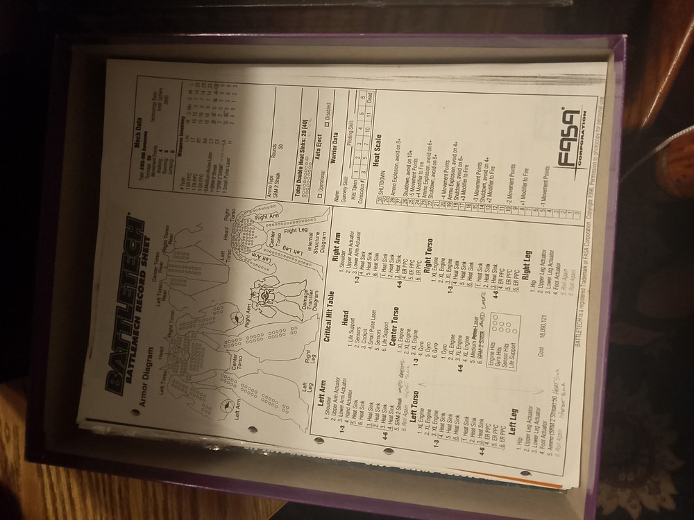 Battletech Lot