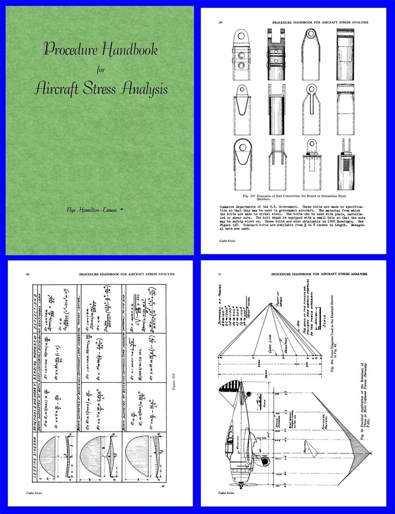Aircraft Stress Analysis Handbook 1940 on CD or USB