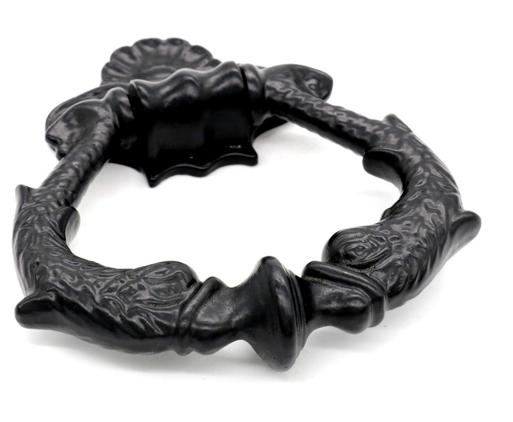 Cast Iron Door Knocker Medieval Victorian Style Front Decor Hardware Accessory