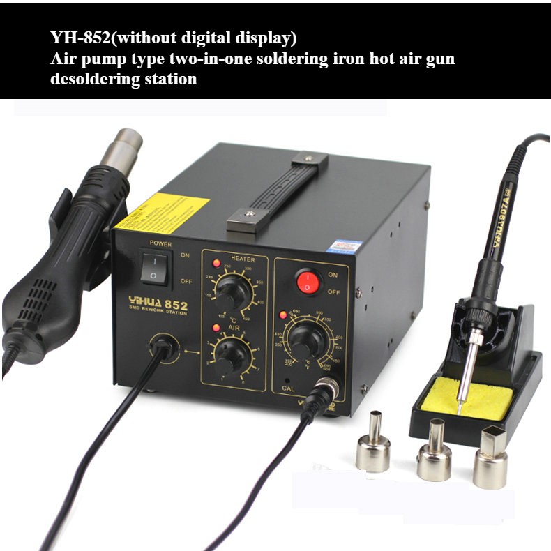 Digital Display Adjustable Temperature Two-in-one Hot Air Desoldering Bench