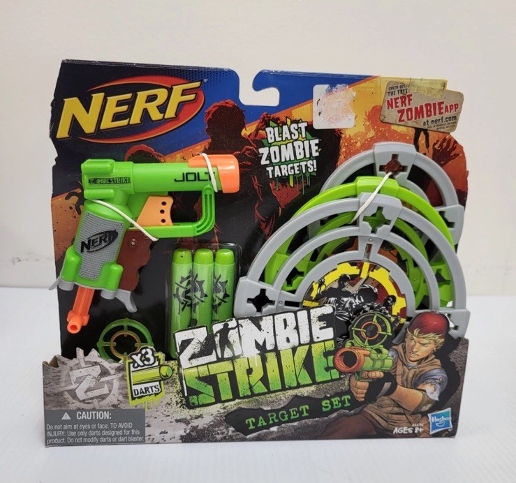 Hasbro Nerf Zombie Strike Target Set - 8 Piece Set
