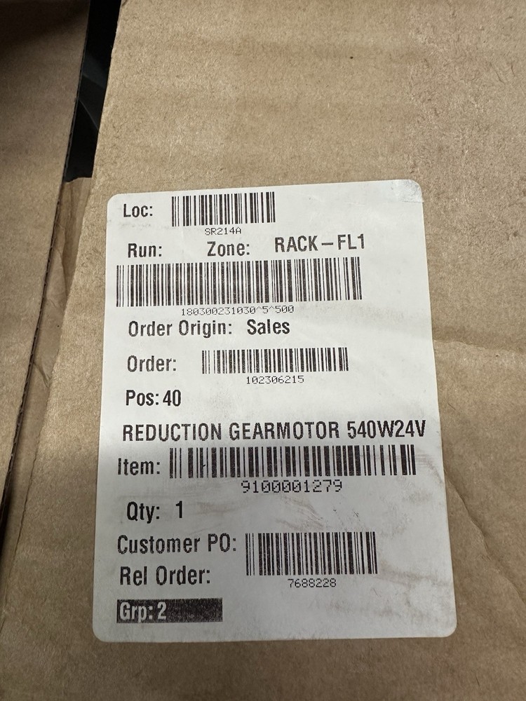 Nilfisk Advance Scrubber GearMotor