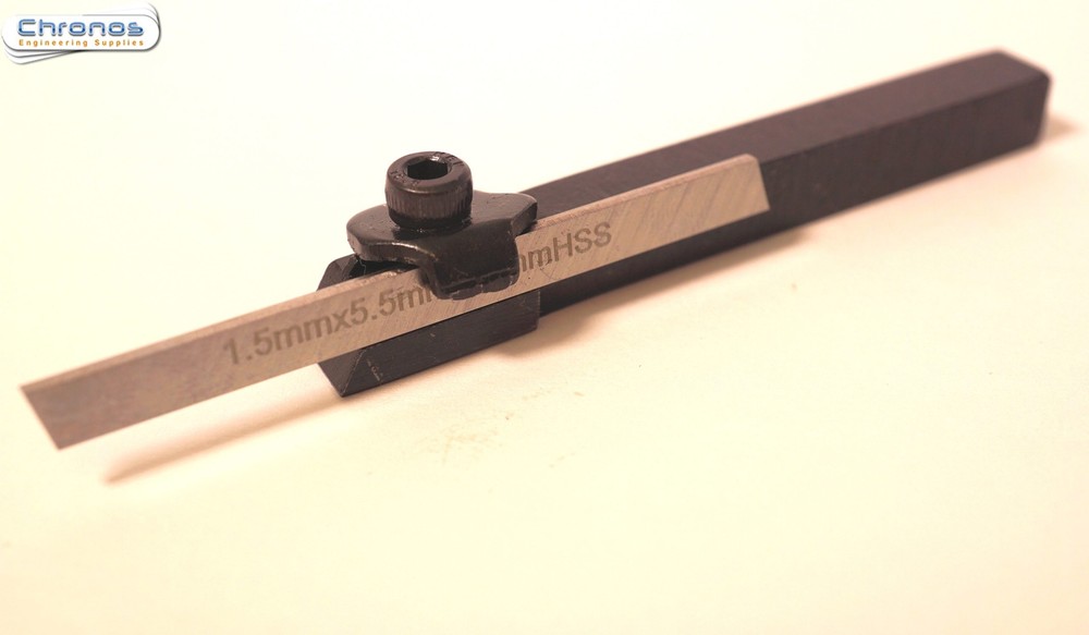 Small 8 mm Square Lathe Parting Tool with HSS Blade