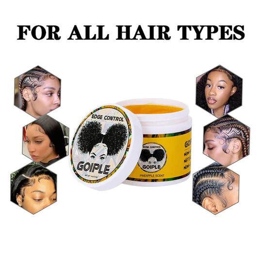 Goiple Strong Hold Edge Control Gel - Pineapple Scent (Select Size)